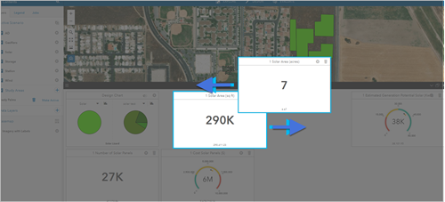 Drag dashboard items. Drag dashboard items.
